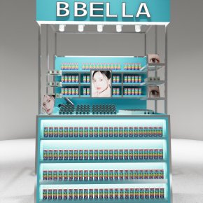 ออกแบบ ผลิต และติดตั้งร้าน : ร้านคอนแทคเลนส์ B Bella กทม.